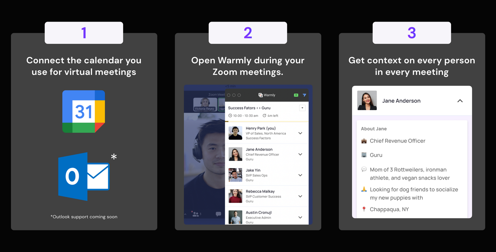 Warmly Instant Context on People in Zoom